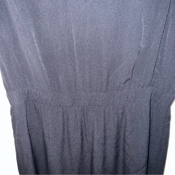 kate spade New York V-Neck Dress with Elastic Waist Black Size 12 - Picture 4 of 6